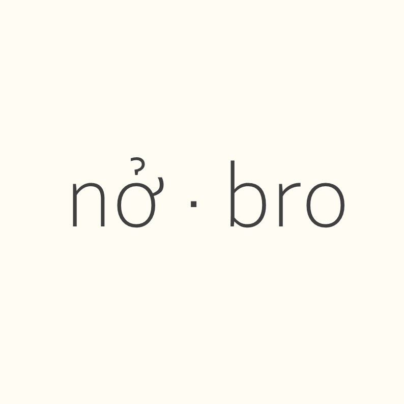 nở · bro logo